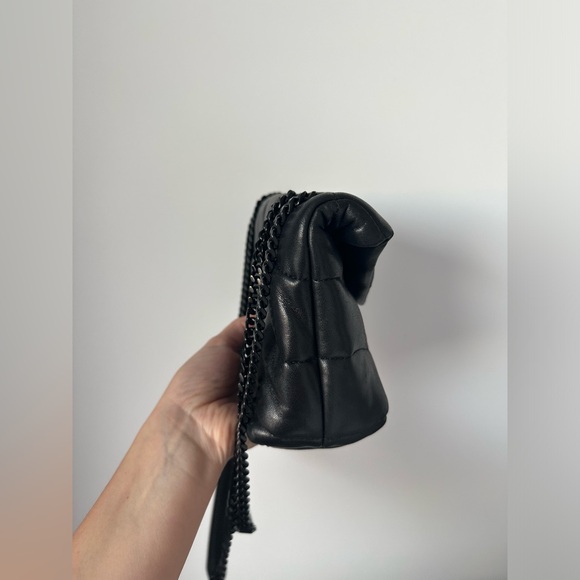 YSL Saint Laurent Black Toy Puffer Bag. - Picture 6 of 13